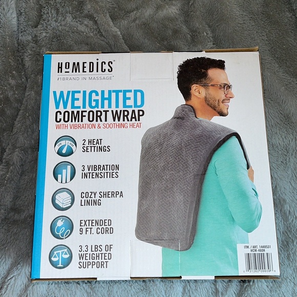 Homedics weighted comfort wrap - Picture 3 of 3